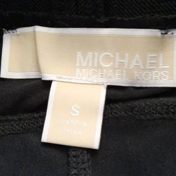 Michael Michael Kors Black Yoga Capri Leggings Size Small - Picture 5 of 7